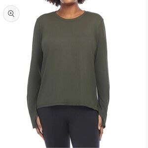 NWT Danskin soft touch long sleeve tee